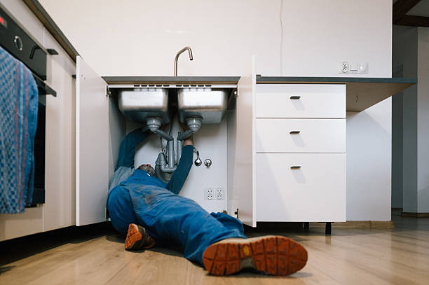 Professional Pipe Repair technician working in Sachse, TX